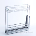 cabinet drawer pull outstorage wire baskets for bottle